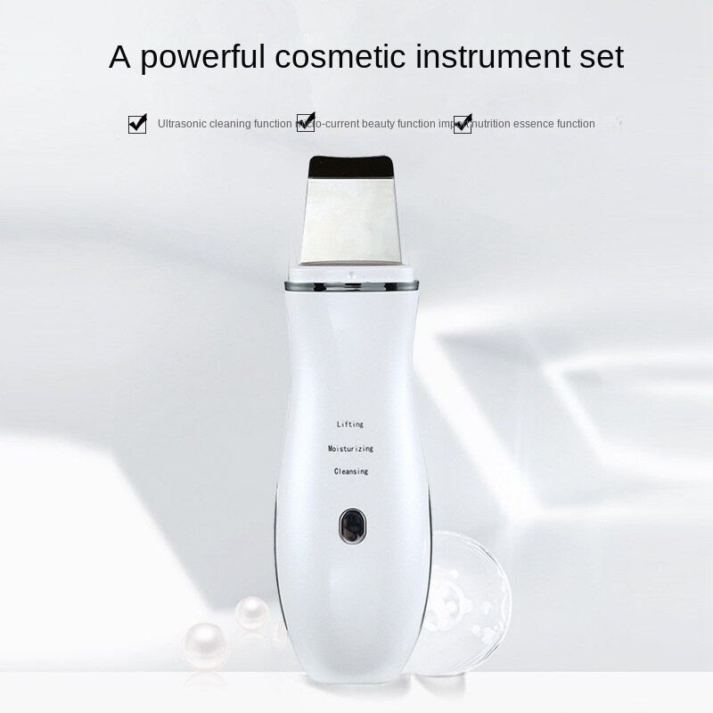 Ultrasonic Microcurrent Skin Shovel Instrument To Remove Blackhead Shovel Ems Iontophoresis Instrument Beauty Instrument