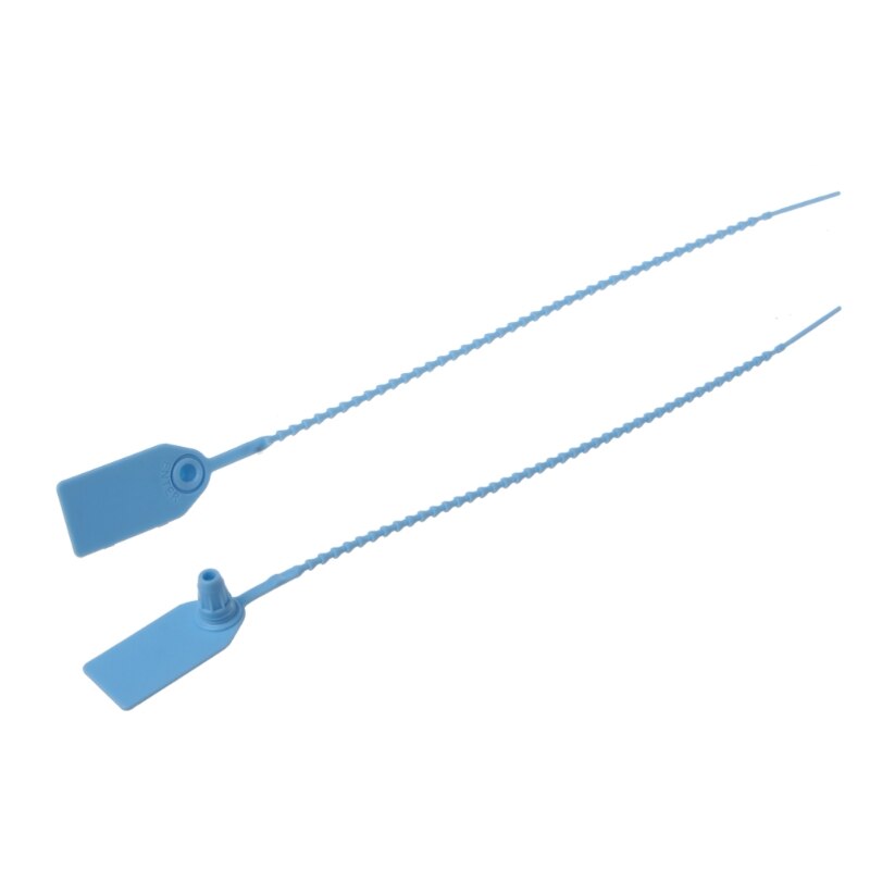 100PCS Disposable Cable Ties Pull-Tite Security Seals Self Lock Pull Tight Seals