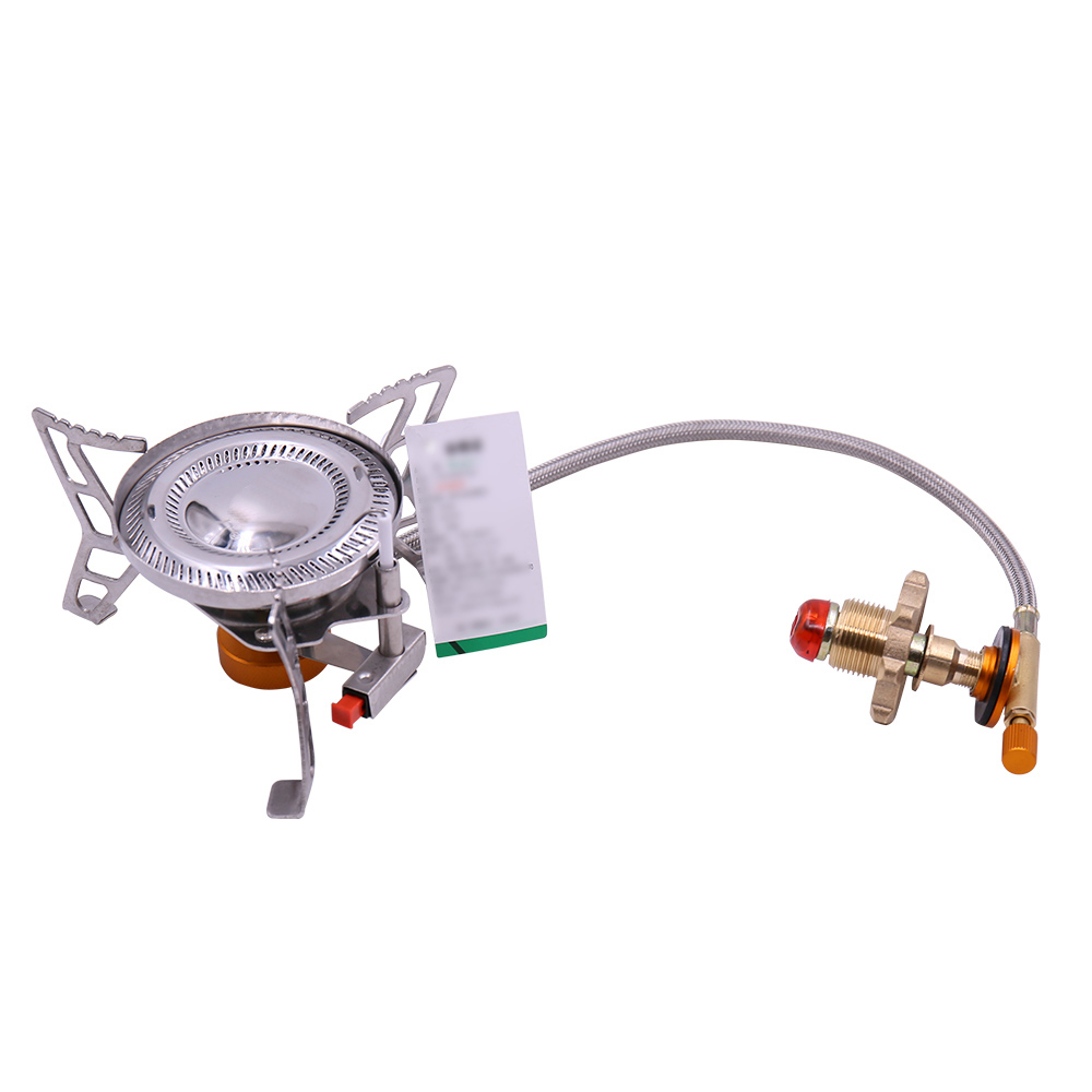 Hose Adapter Burner Adapter for Dual Picnic Propane Stove Outdoor Gas Burner Hose Coupler Adaptor Gas Charging Accessories