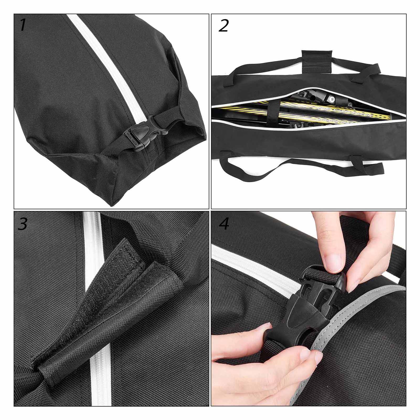 Snowboard And Boot Bag Boots Snowboard Padded Storage Bag Skiing Backpack Scratch Resistant Winter Snowboard Protective Case