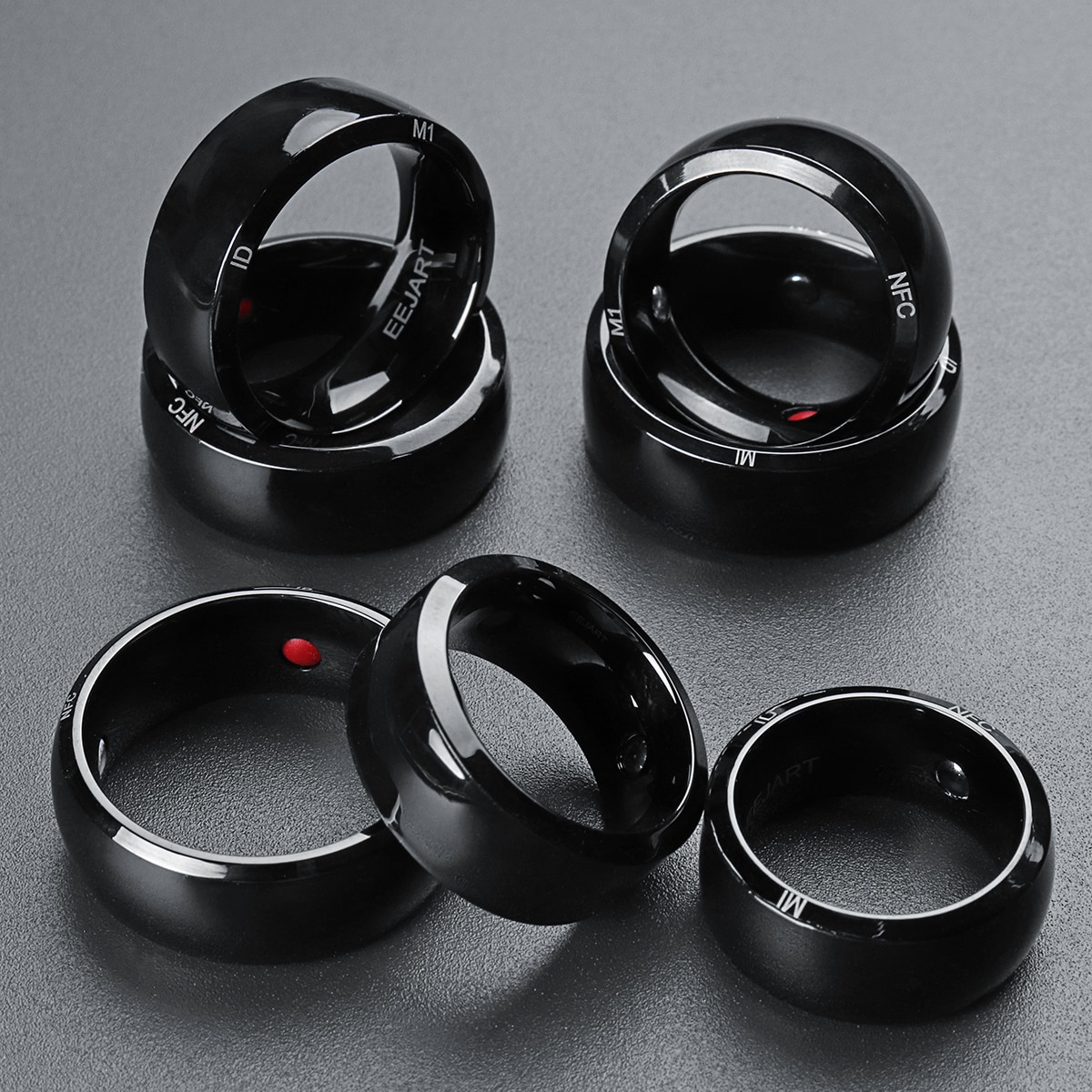 Waterproof Unlock Health Protection Smart Ring Wear technology Magic Finger NFC Ring For Android Windows NFC Mobile Phone