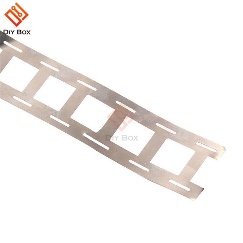 1 Meter Nickel Strip 18650 Lithium Battery Pack Making Nickel Strips Battery Connection Nickel Strip 0.15 * 27mm Punching