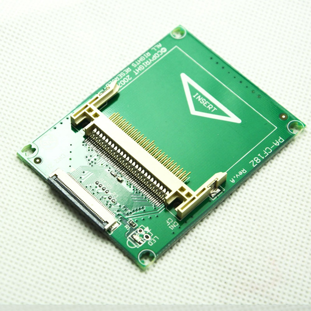 Adaptador de disco duro compacto de 50 pines CF a ZIF/CE de 1,8 pulgadas, conector HDD de tarjeta para ordenador portátil y de escritorio
