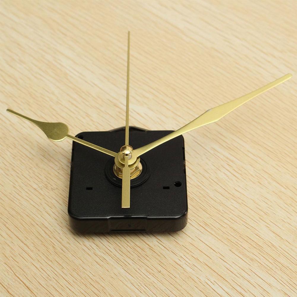 DIY Clock Mechanism Classic Hanging Black Quartz Watch Wall Mechanism Movement Repair Replacement Tools Essential Clock Par S2J6