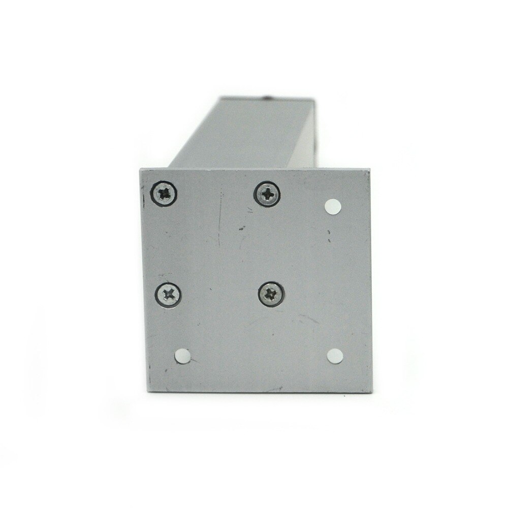 4 st 10cm möbelben skåpfötter aluminium metall bord justerbar fyrkantig bas med skruvar