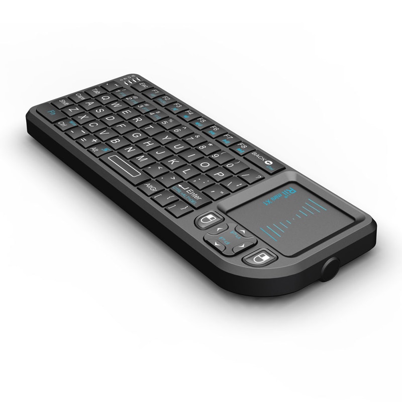 Original Rii Mini X1 Wireless Keyboard 2.4G Air Mouse Keyboards Handheld Touchpad gaming keyboard for phone smart tv box android