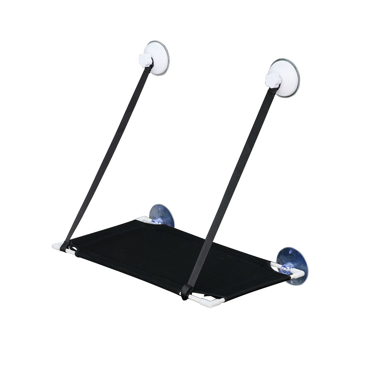 Window Mounted Bed Sofa Mat Washable Pet Cat Hammock Pet Supplies Space Saving Cushion Hanging Shelf Resting Seat With Suction: A