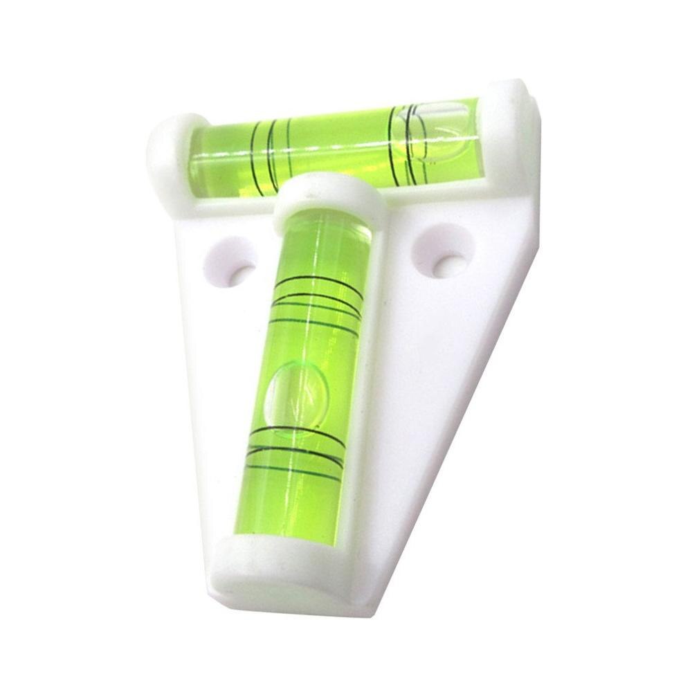 Accessoire de Mesure de Niveau à Bulle de Type T en Plastique, Ajusteur Vertical et Horizontal pour Remorque, Bateau et Camping-car, 1 pièce