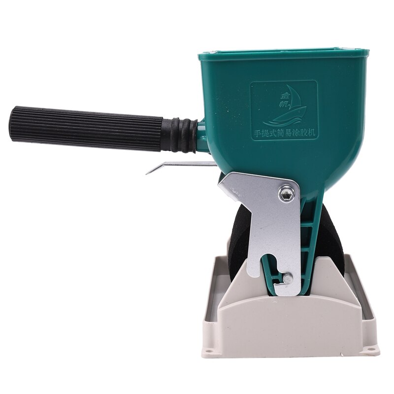 6 Inch Verf Emmer Draagbare Handheld Sizing Machine Roller Coating Machine Handleiding Sizing Machine Voor Houtbewerking Schilderen Gereedschap