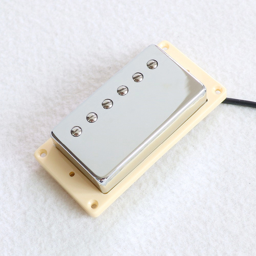 PAF style chrome Alnico 2 lp guitar pickup with Nickel silver baseplate electric guitar pickups guitarra гитара