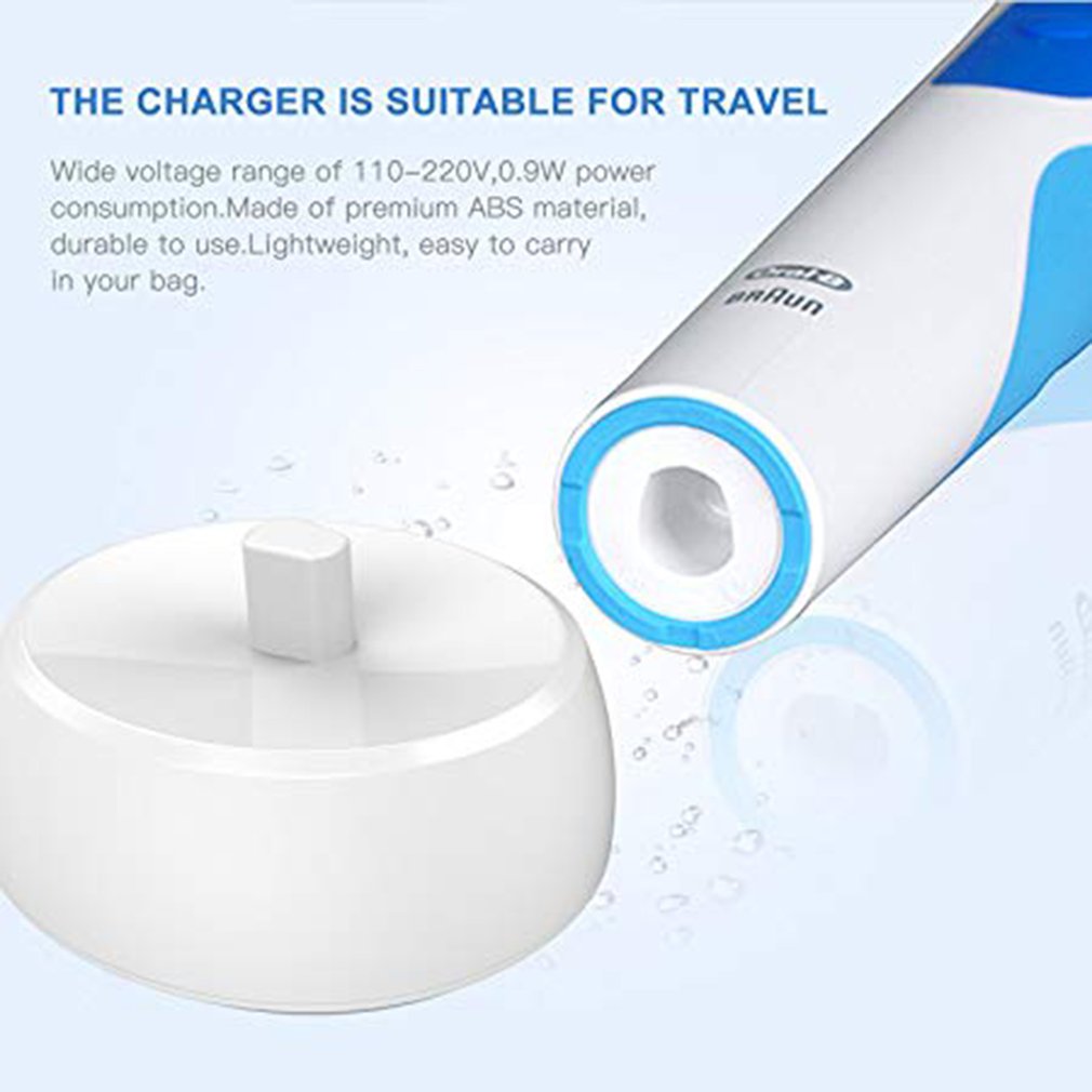 Chargeur de remplacement pour brosse à dents électrique Oral B, alimentation du cordon d'alimentation, Base de charge inductive modèle 3757, chargeur de voyage Portable