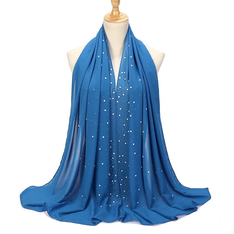 Chiffon Hijabs Schal Turbane Chiffon Schals für muslimische Schleier islamische malaysische Frauen Schleier Hijabs Schal lange Schals: LICHT INGWER