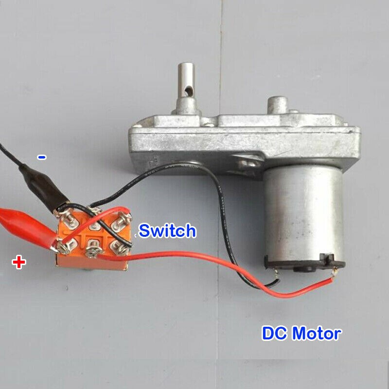 6Pin Toggle DPDT ON-OFF-ON Switch 15 Amp 250V Power Rocker 3 Position Throw Polarity Forward Reverse CW CCW DC Motor Control