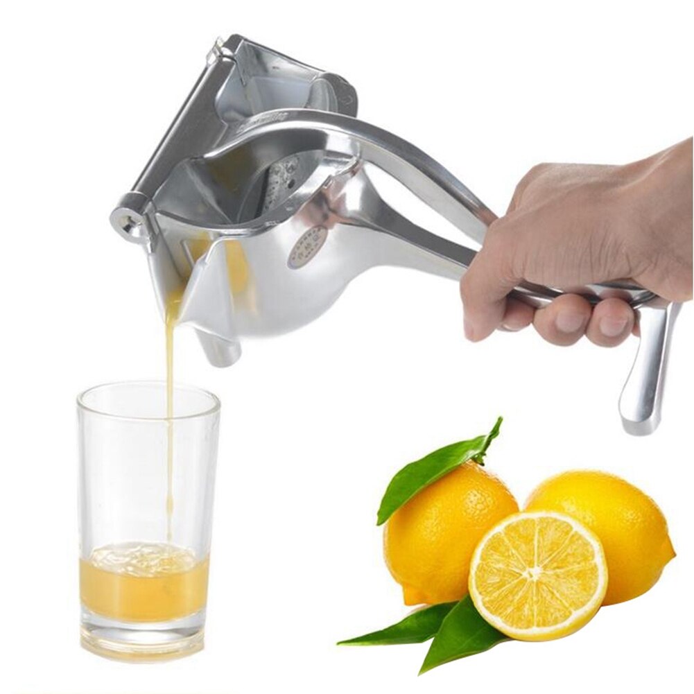 Aluminum Alloy Manual Juicer Hand Juice Press Squeezer Fruit Juicer Extractor Ergonomic Juicer Kitchen Tool