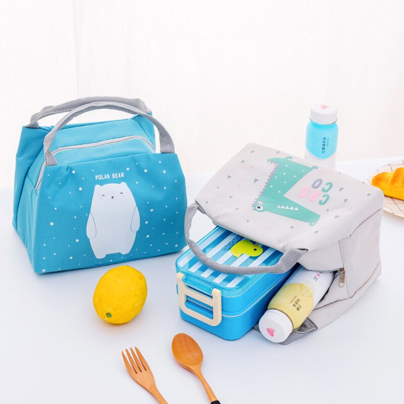 Draagbare Dier Thermische Geïsoleerde Cooler Waterdicht Picknick Lunchbox Tas Pouch Geïsoleerde Lunch Tas