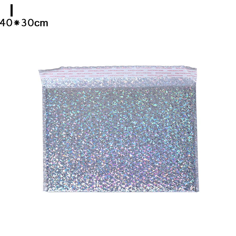 Bubble bag Silver Envelope Foam Foil Bag Packaging Waterproof Envelopes Mailer Anti-Vibration Bag Mailing U9U4: I