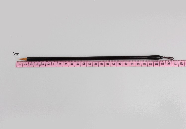1 pz piccolo pennello da scrittura per scrittura regolare capelli di lupo in pennello per pittura a pennello Fine con scrittura regolare