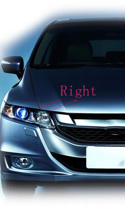 Koplampen koplampen glazen masker lamp cover transparante shell lamp maskers Voor Honda Odyssey: Right 