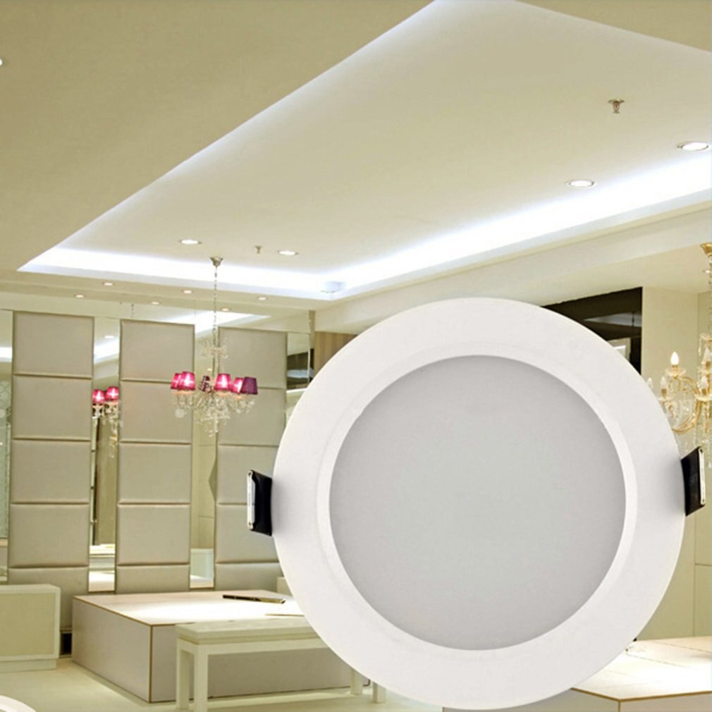2-Inch 3W Super Heldere Led Plafondlamp Inbouw Home Verlichting Lamp Woonkamer Decoratie Lamp Met goede Warmteafvoer