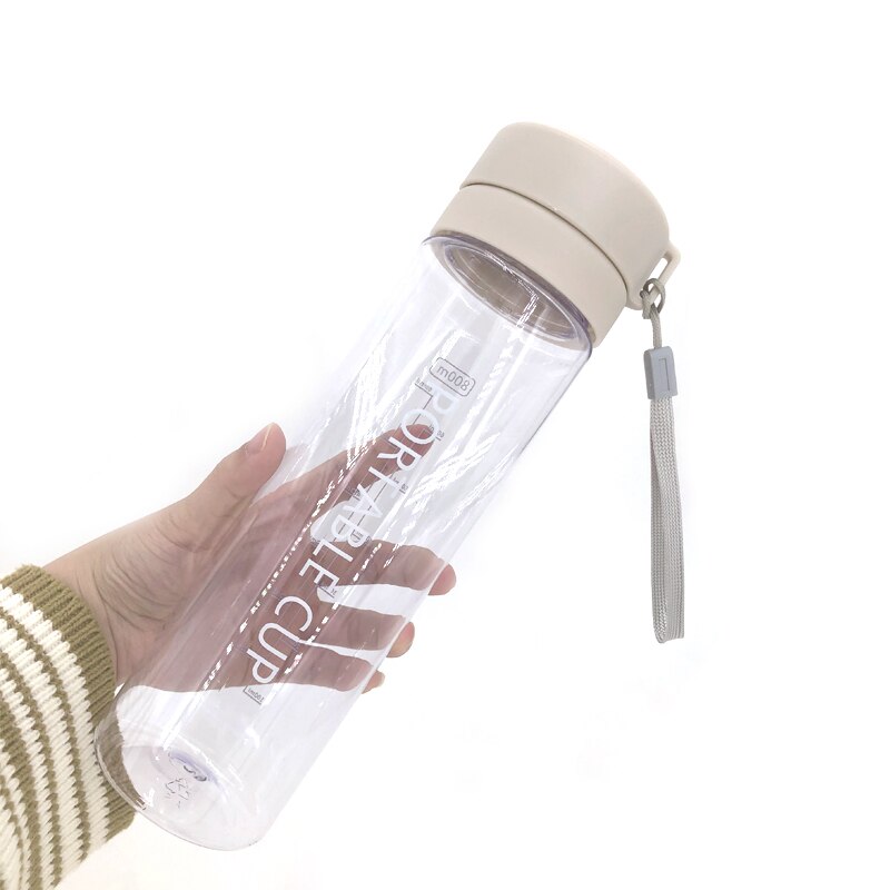 Botella de plástico para deportes acuáticos, 800ml, cuerda portátil, para niños, para beber al aire libre, a prueba de fugas, para escalada: A