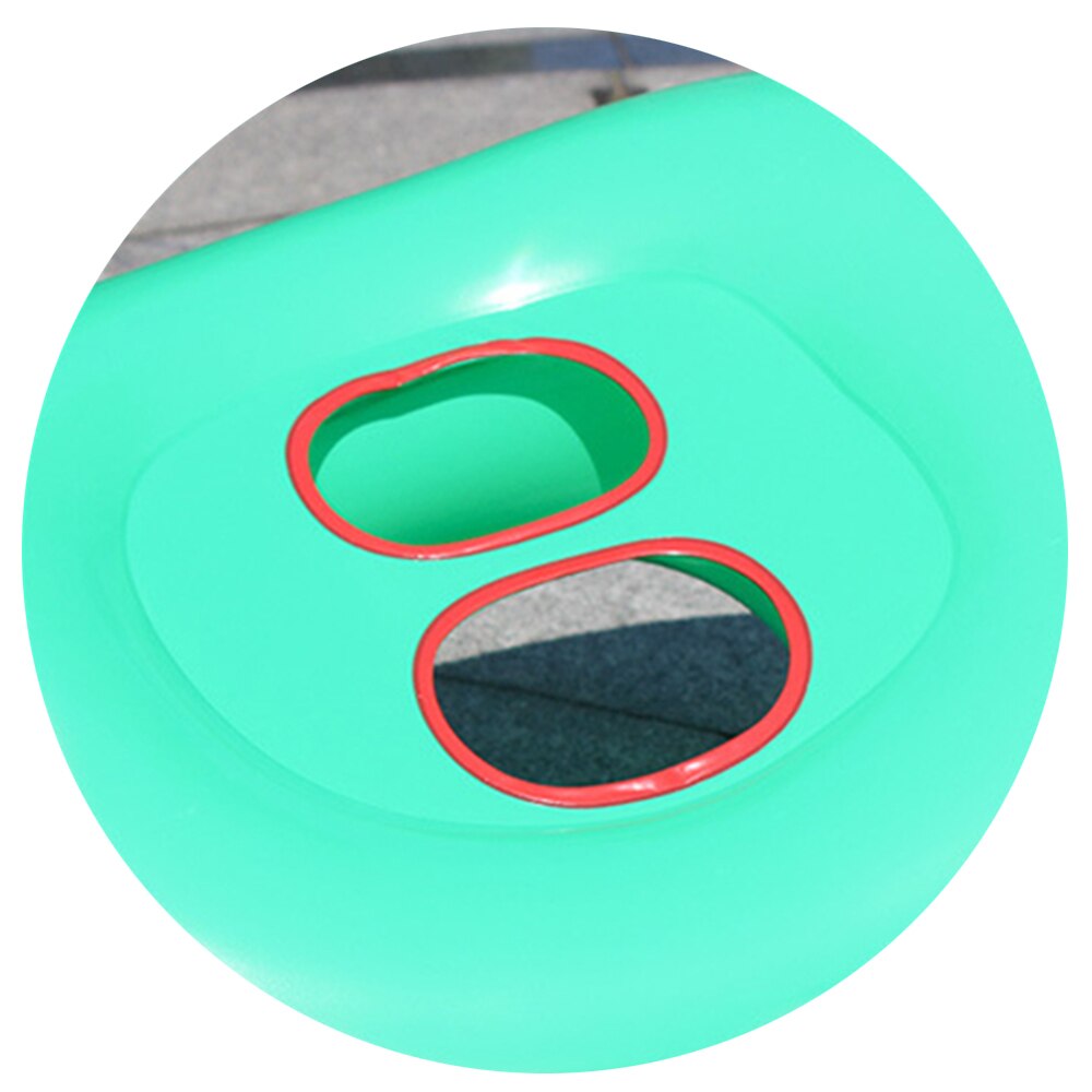 Draagbare Cartoon Boot-Vormige Veiligheid Zwemmen Ring Kindje Opblaasbare Ring Drijvende Bed Accessoires Kinderen Opblaasbare Matras