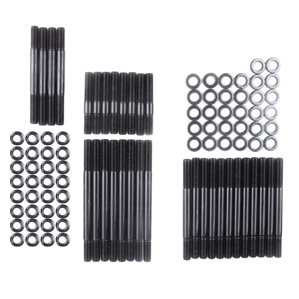 BBC Head Stud Kit Metal Heads Studs Gaskets for Chevy BBC-75