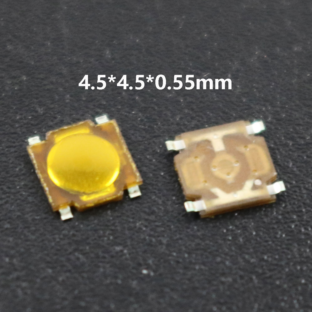 10Pcs/Lot Micro Tactile Push Button Touch Tact Waterproof Switch Kit 4x4/5x5/4.5x4.5 SMT Touch Switch 4 Pin LCD Monitor Repair: Orange