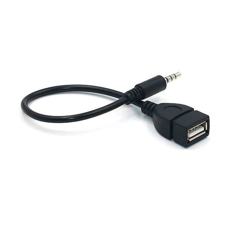 Convertidor de reproductor MP3 para coche, accesorio de estilo para Daewoo Espero Nexia Matiz Lanos, Audio auxiliar macho de 3,5mm