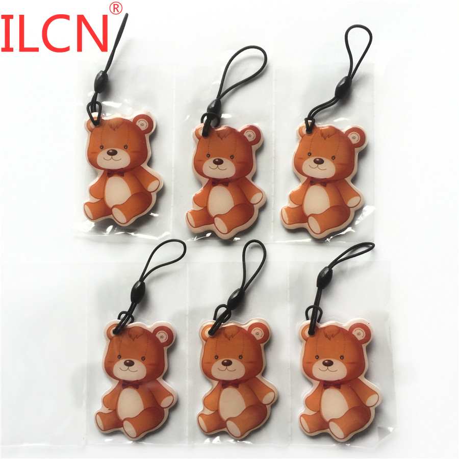 125Khz ID Blank Card Copy Clone Rewritable Access Control Card Waterproof Keychain RFID Proximity EM4305 T5577 Keyfob 1pcs