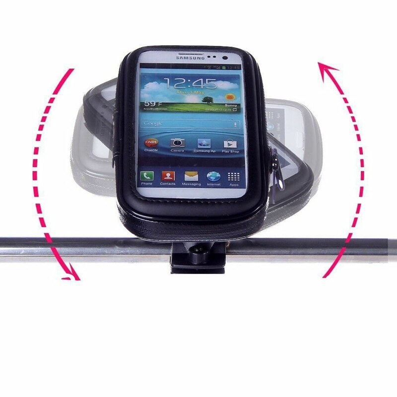 Bicycle Motorcycle Phone Holder Waterproof Case Bike Phone Bag for iPhone Samsung Mobile Stand Support Scooter Cover
