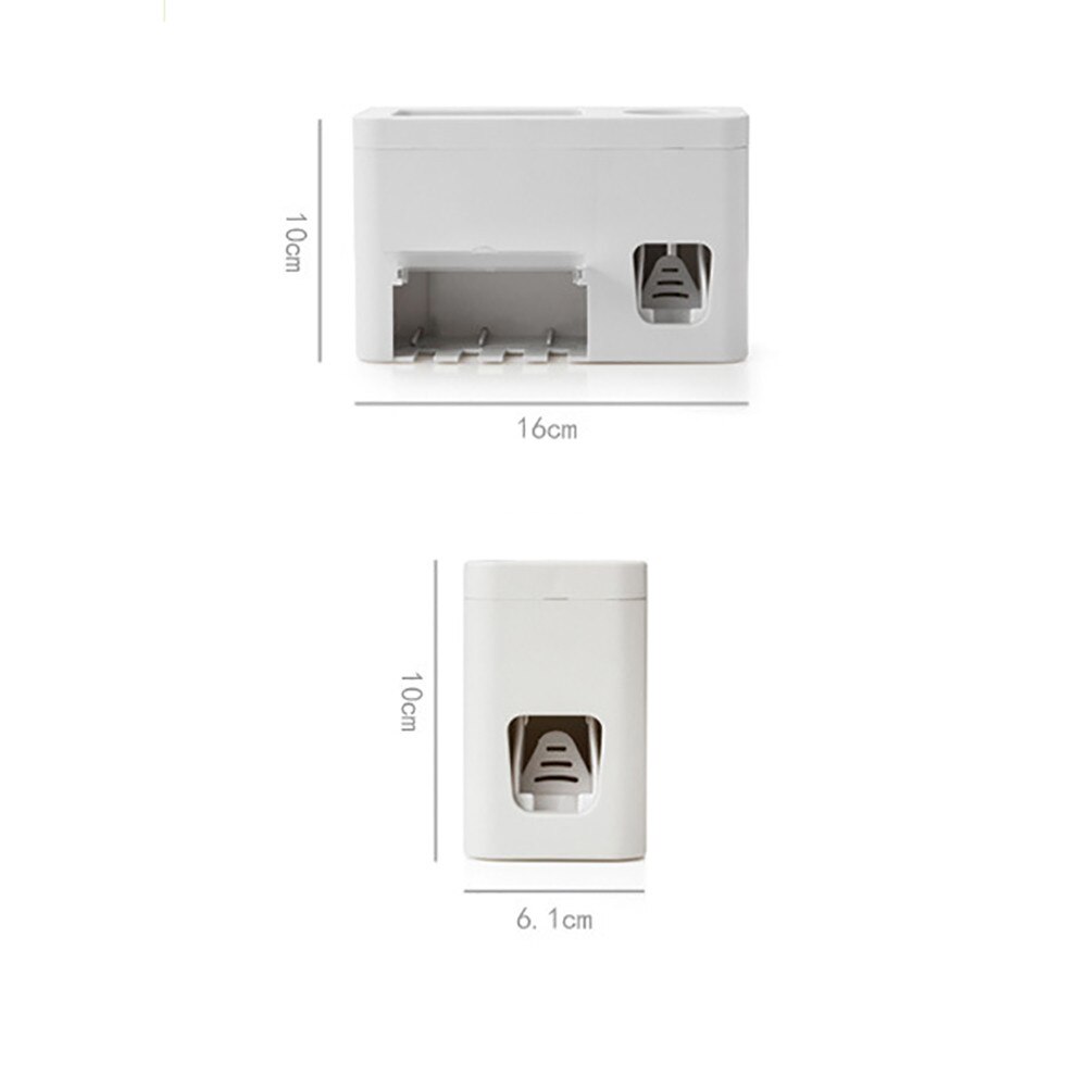 Home Appliances Sorting Organizer Automatic Auto Squeezer Toothpaste Dispenser Hands Free Squeeze Out Bathroom Accessories