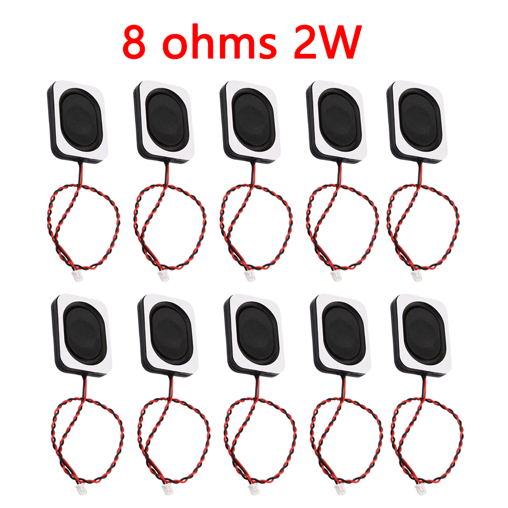 4/8 Ohm Internal Magnetic Cavity Speaker 2/3W Oval Internal Magnet Diy Magnetic Speaker Full Range Box Speaker 1.25 2.0 Terminal: Beige / 15cm