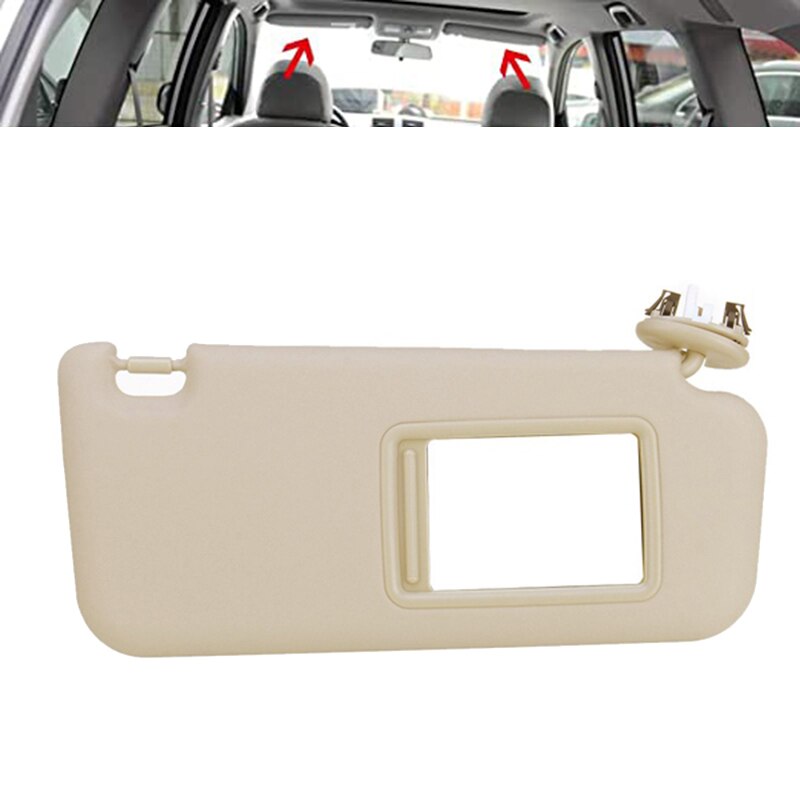 Car Right Passenger Side Sun Visor for Toyota RAV4 2006 74320-42501-A1