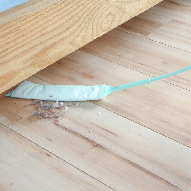 Barredora hogar polvo cama inferior limpieza barrido pared techo polvo mango largo hueco cepillo para quitar el polvo