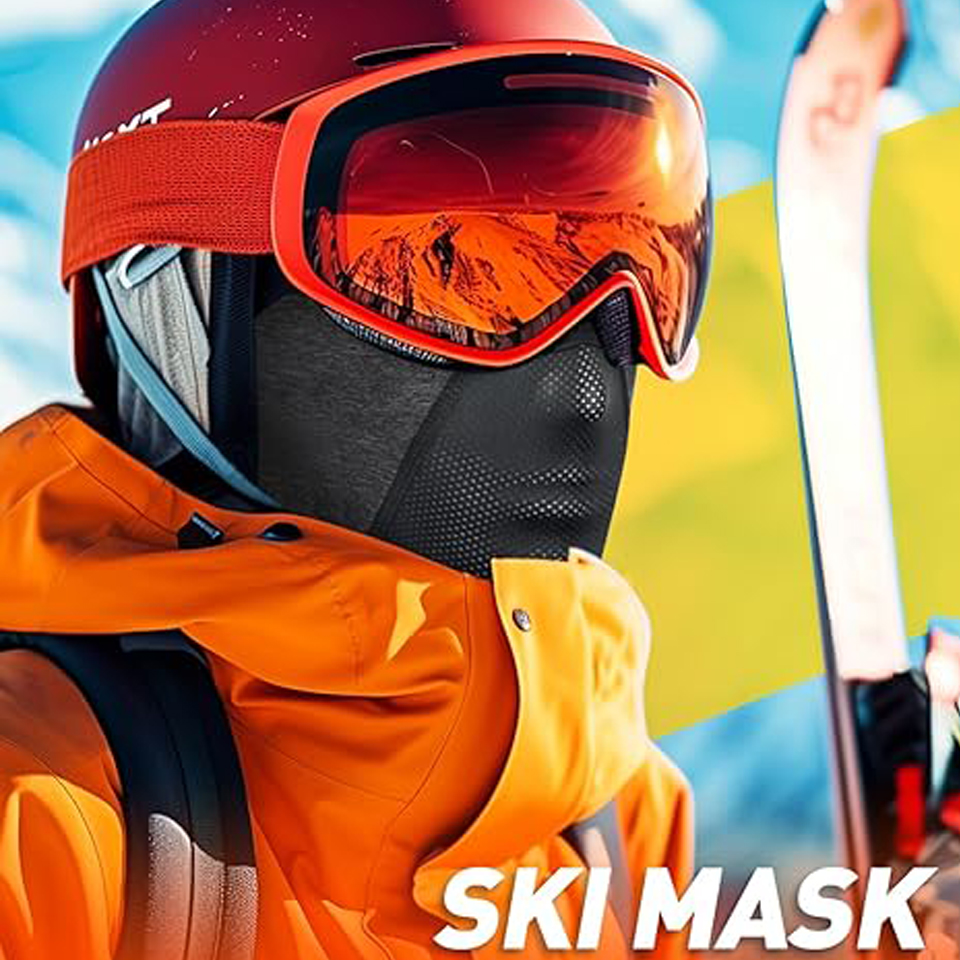 GTUBIKE Balaclava Men's Hat Winter Women Motorcycle Mask Warm Cycling Helmet Liner Caps Windproof Breathable Washable Equipment