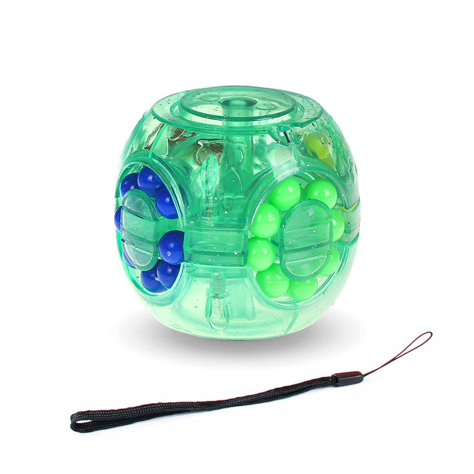 Develop Intelligence Hamburg Cube Toy Hamburg Stress Spin Fingertip Gyroscope Intellectual Decompression Stress Relief Toys#p4