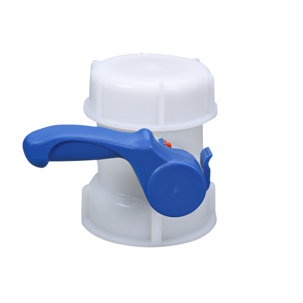 Plastic DN40/DN50/DN80 Active/integrated Butterfly Valve for IBC Tank Container 1000L Switch IBC Tank Adapter