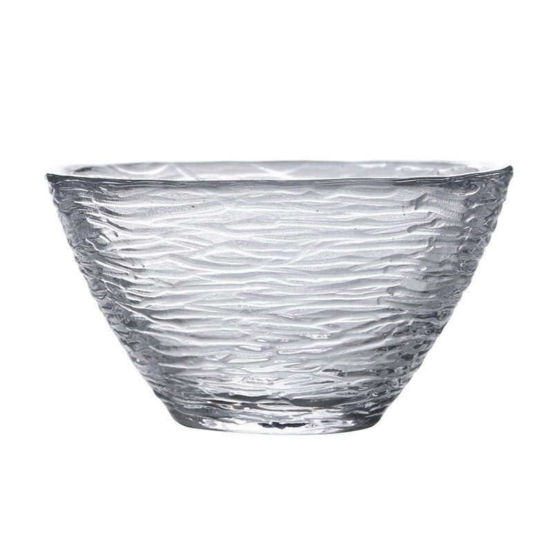 Japanischen Stil transparent Tee Tasse Klar Wärme Beständig Kung Fu Glas Tasse Wasser Blume Tee Schüssel Heimat Küche Büro Getränk: G