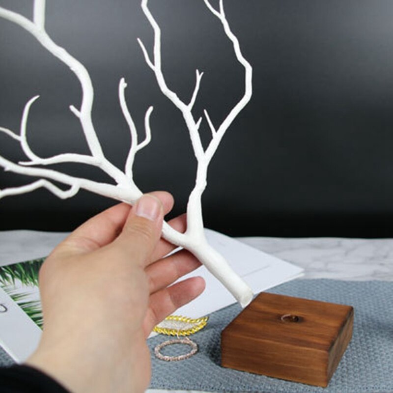 Sieraden ketting ringen hertenstandaard display organizer houder showrek boomopslag sieraden organizer