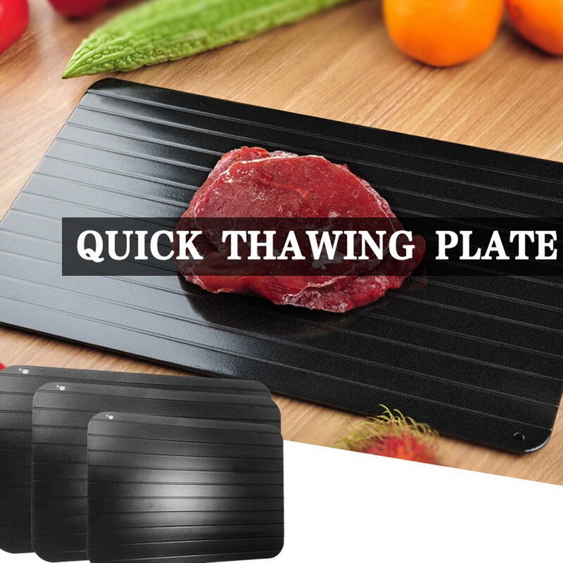 Fast Defrosting Tray Thaw Frozen Food Meat Fruit Quick Defrosting Plate Board Defrost Kitchen Gadget Tool For Restaurant