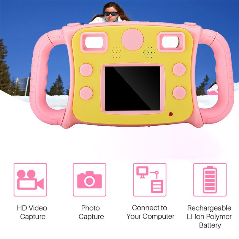 Children Camera Video Recorder DV DVR Cam Camcorder Camera 2.0 Inch TFT Display SLR Camera USB1.1 40AP10