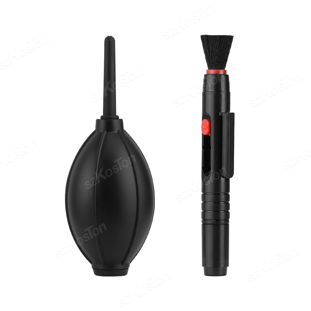 DSLR Camera Cleaning Kit with Cleaning Swabs Microfiber Cloths Camera Cleaning Pen for Camera Lens Optical Lens: Orange