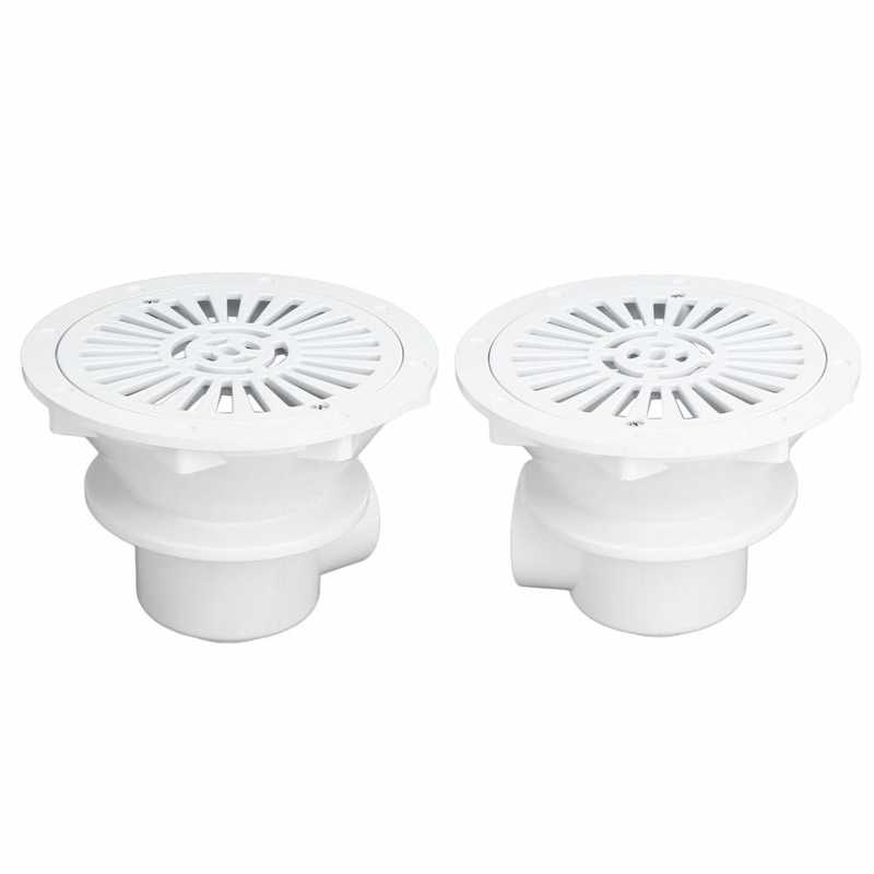 Pool Main Drain Floor Drain Simple Installation Swimming Pool Drain Uniform Gaps for Water Inlet Draining Accessory