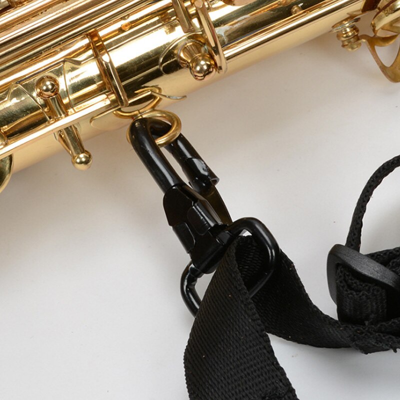 Volwassen Kind Zachte Sax Strap Haak Saxofoon Schouderriem Saxofoon Strap Harness Voor Alto Tenor Sopraansaxofoon