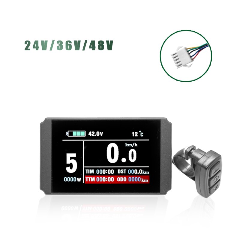 Kt Ebike Lcd Led Display Kuteng 24V 36V 48V Lcd3 Lcd8h Led 880 LCD7 Elektrische Fiets display Voor Elektrische Fiets Kit