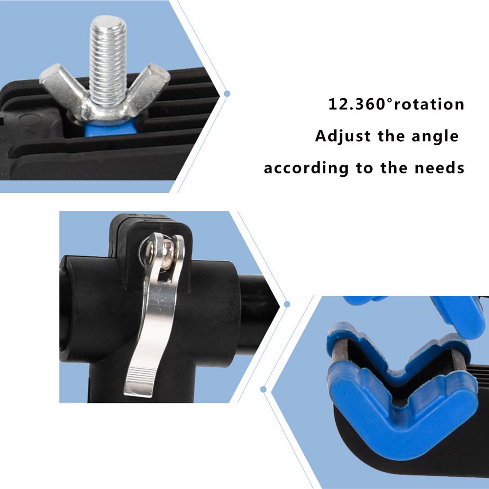 Bike Wall Mount Repair Rack 360 Rotation Bicycle Repair Stand Outdoor Bicycle Storage Clamp Repair Work Stand For Mountain Bike