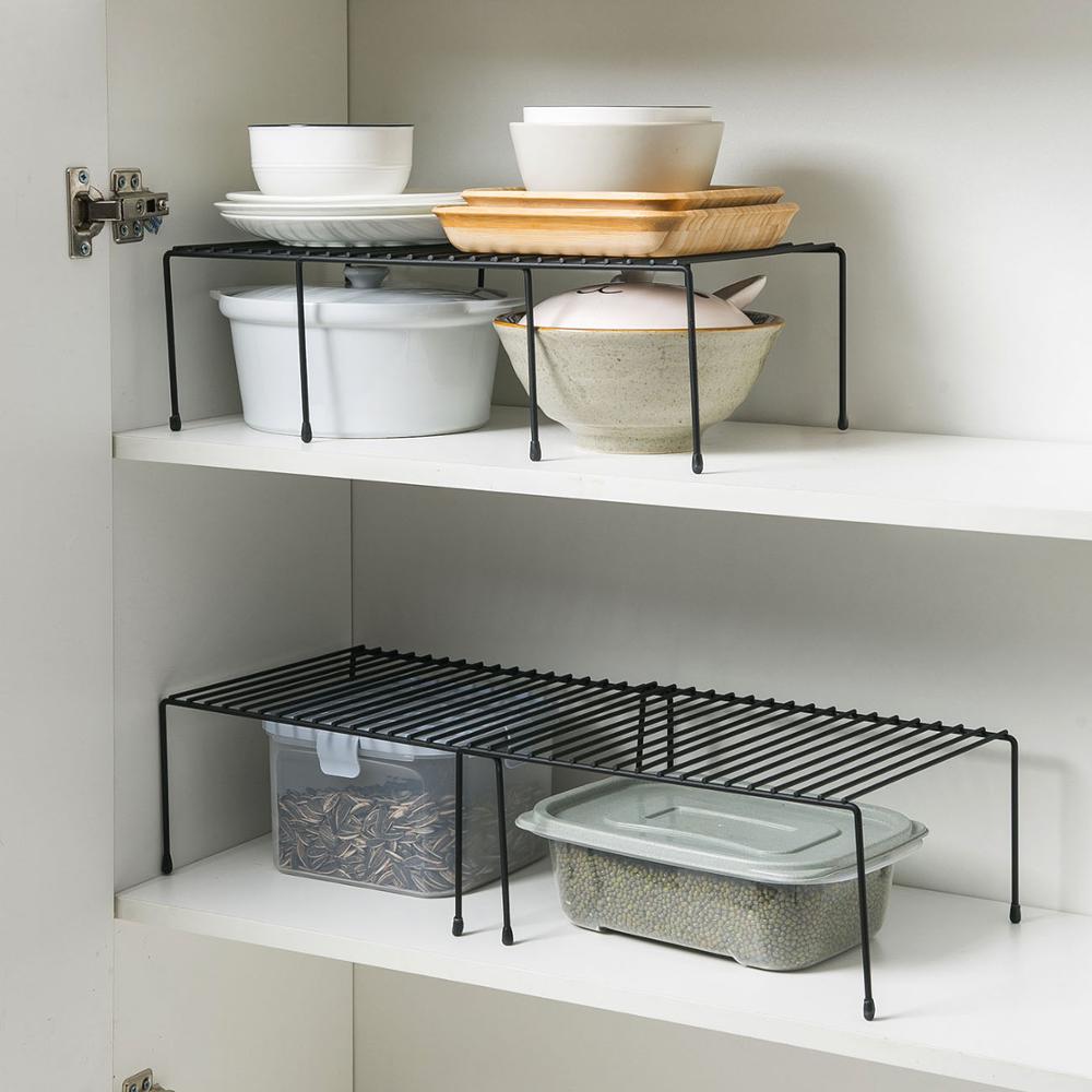 Kitchen Cupboard Storage Rack Shelf Dish Drying Rack Spice Jars Seasoning Bottles Holder Shelf Kitchen Organizer Cooker Holder