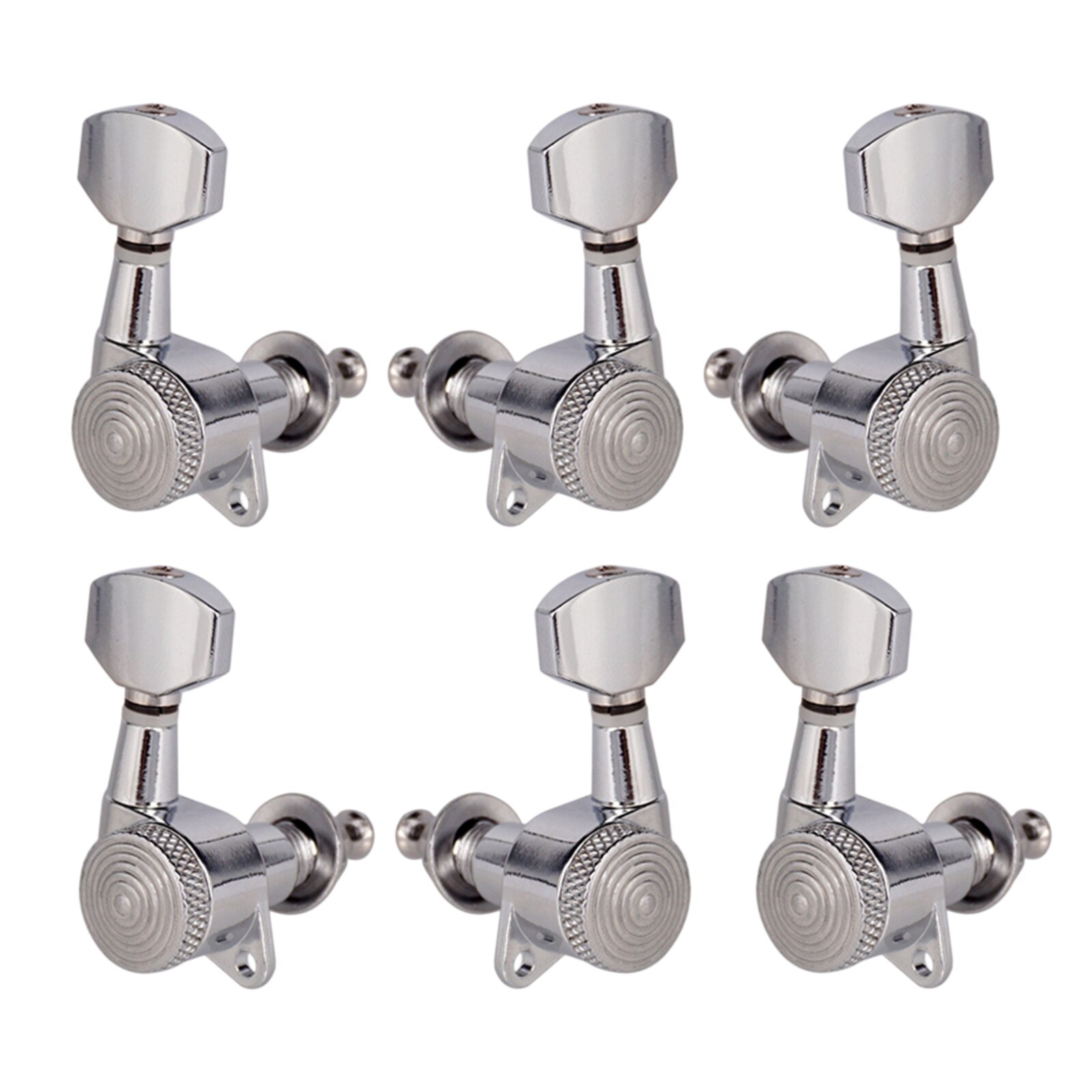 6pcs Guitar Tuning Pegs Tuner Machine Heads Knobs for Acoustic / Electric Guitar