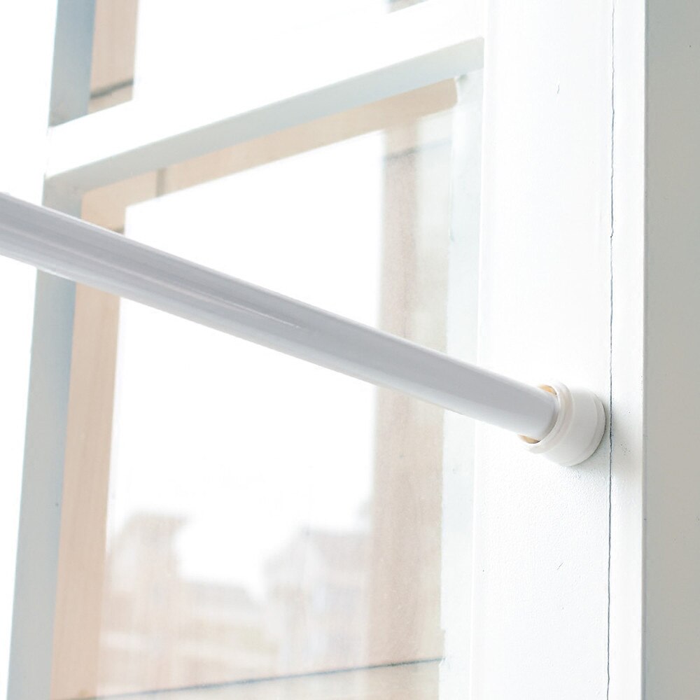 Multifunctional Spring Loaded Extendable Rod 18-90cm Adjustable Curtain Telescopic Rail Pole House Hanging Rods Bathroom Product