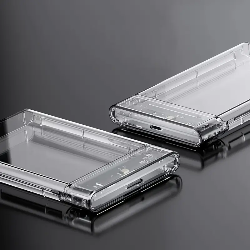 SATA to Type C/ USB 3.0/ USB 3.1 External Hard Drive Enclosure 2.5inch SSD Enclosure Tool-Free Installation 5Gbps Hard Disk box